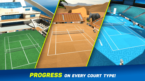 Mini Tennis: Perfect Smash screenshot 3