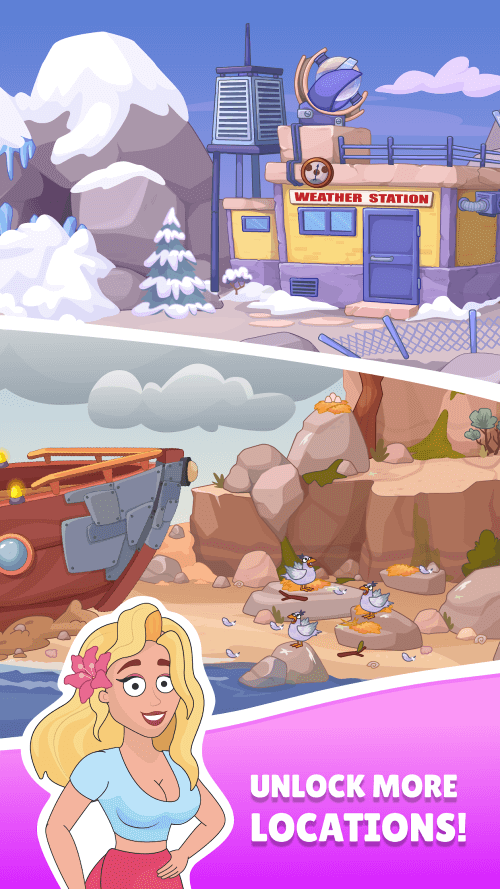 Andy Volcano: Tile Match Story screenshot 3