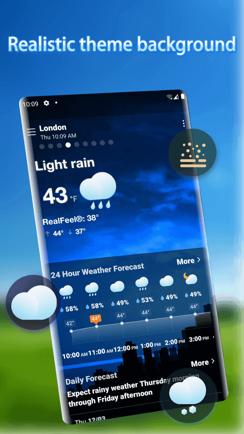 Local Weather Alerts – Widget screenshot 3