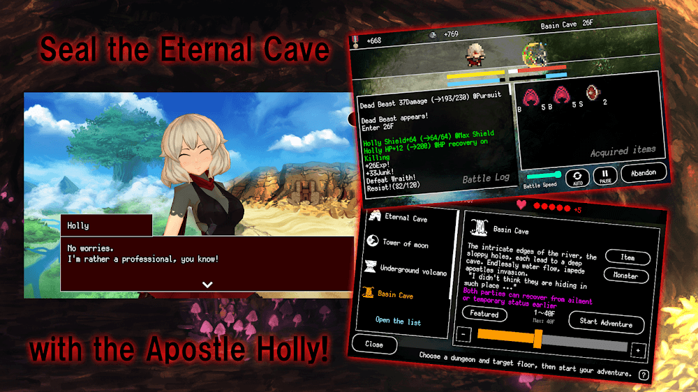 B100X – Auto Dungeon RPG screenshot 3