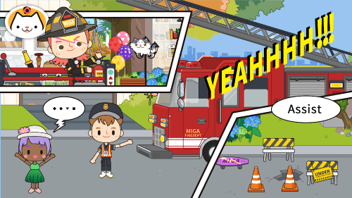 Miga Town: My Fire Station screenshot 3