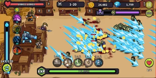 Zombie Defense: Idle Survival screenshot 3