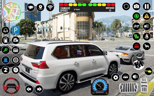 Modern Prado Car Wash Games screenshot 3