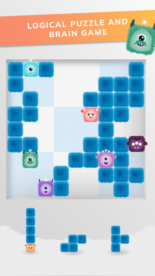 Furzies: Mergedoku screenshot 3