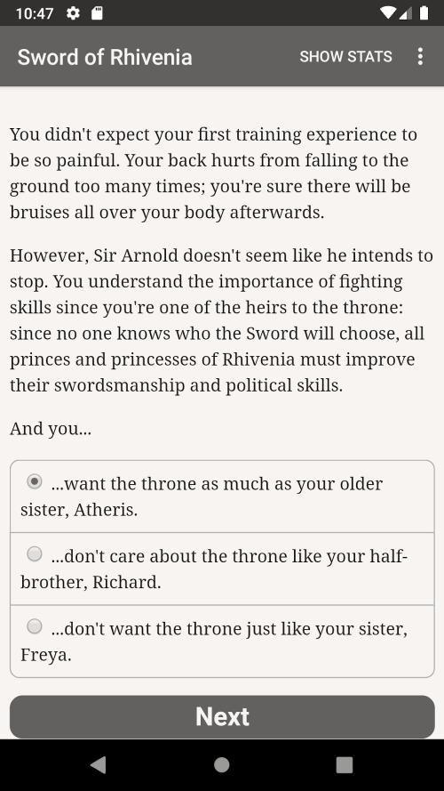 The Sword of Rhivenia screenshot 3