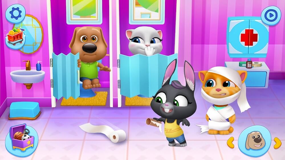 My Talking Tom Friends screenshot 3