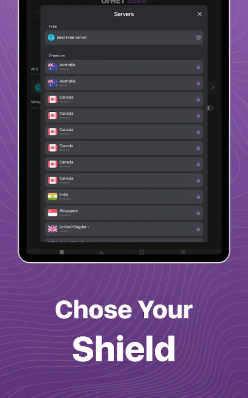 OrNET VPN screenshot 3