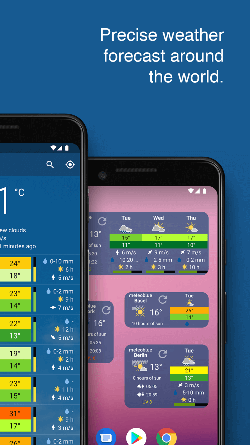 meteoblue weather & maps screenshot 3