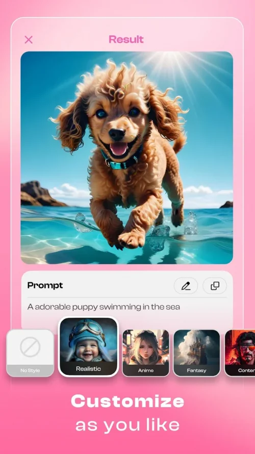 Artist AI Art Photo Generator screenshot 3