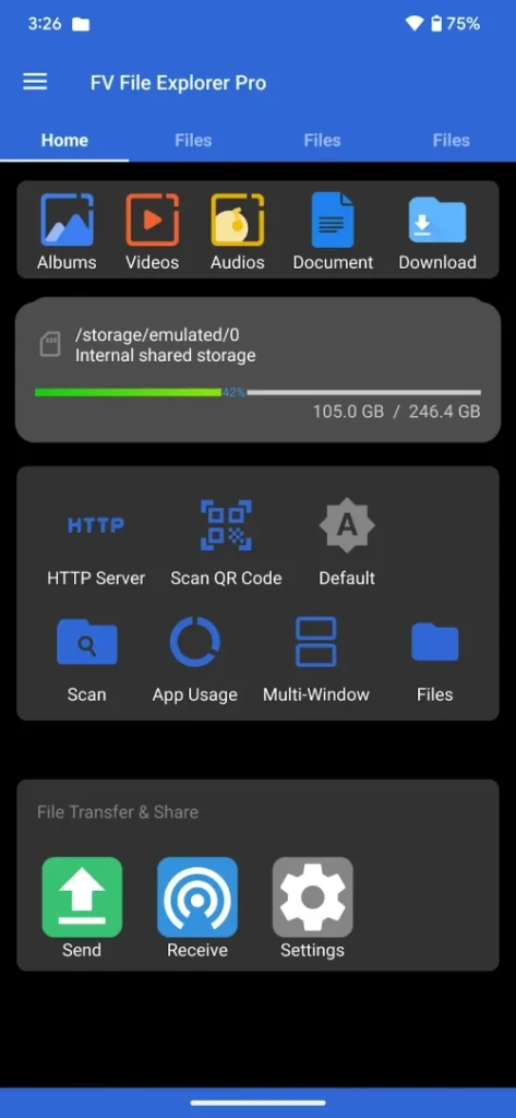 FV File Explorer Pro screenshot 3