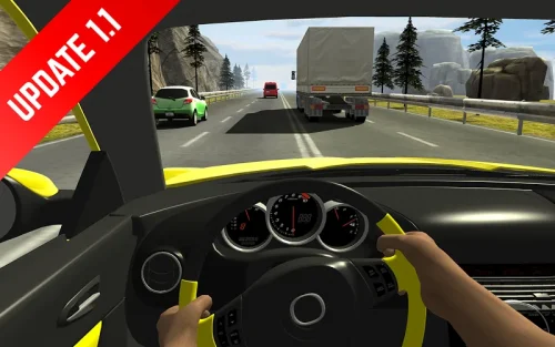 Racing in Car screenshot 3