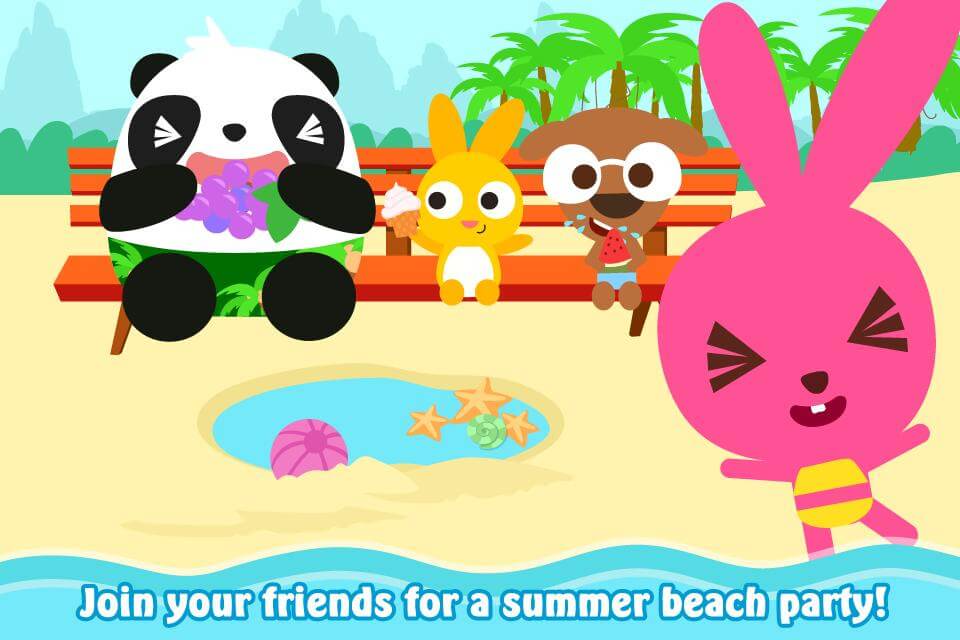 Purple Pink Summer Beach screenshot 3