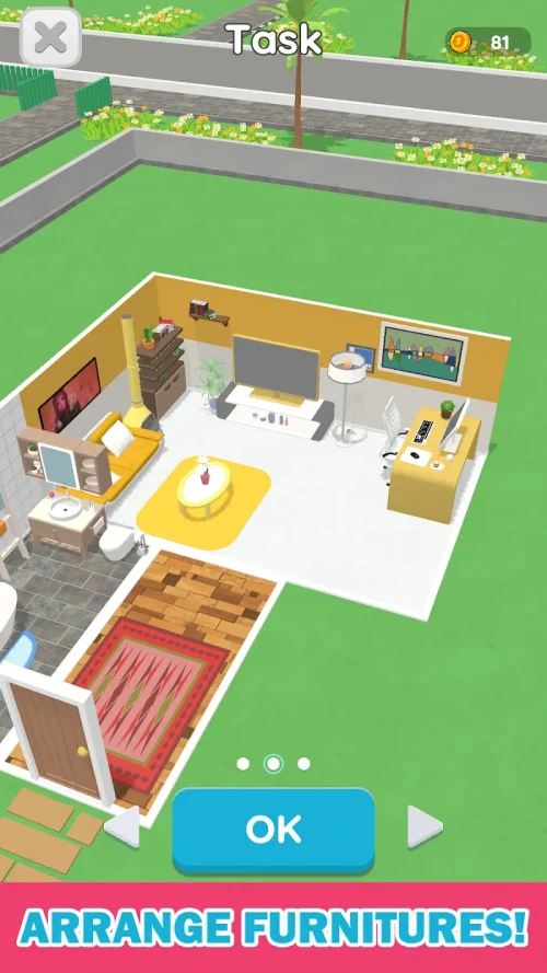 Room Sort – Floor Plan Game screenshot 3
