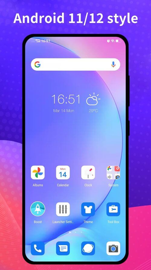 Rich Launcher for Android 16 screenshot 3