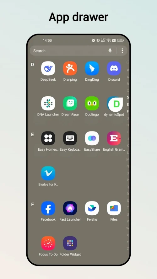 Happy Launcher, smile launcher (Smile Launcher) screenshot 3