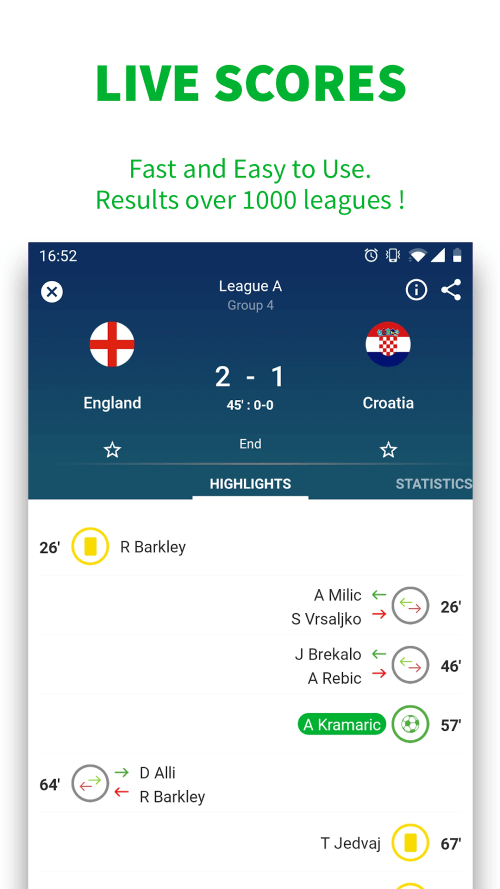 Skores Football screenshot 3