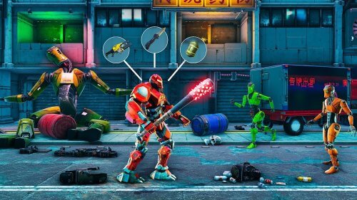 Real Robot Fighting Ring screenshot 3