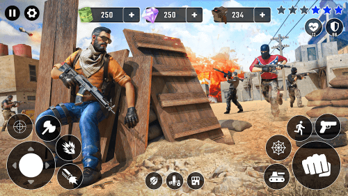 Gun Battleground – Fire Games screenshot 3