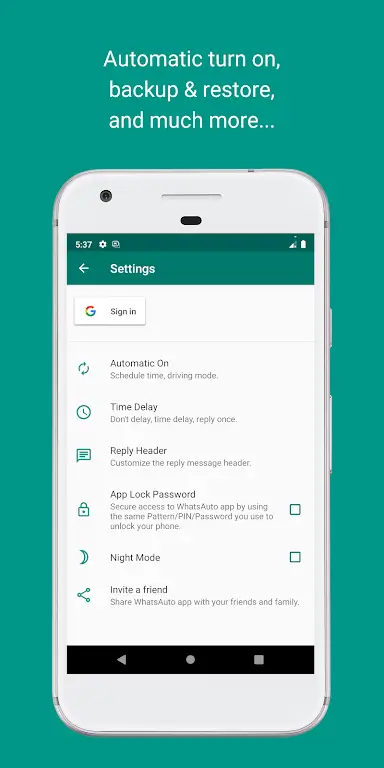 WhatsAuto – Reply App screenshot 3