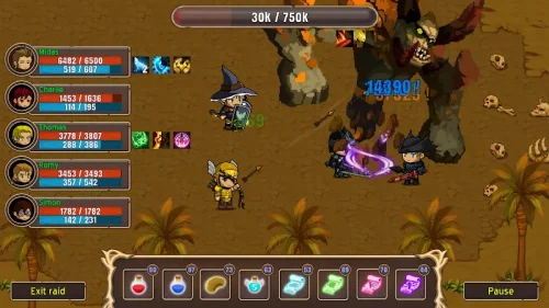 Epic Raiders – Old School RPG screenshot 3