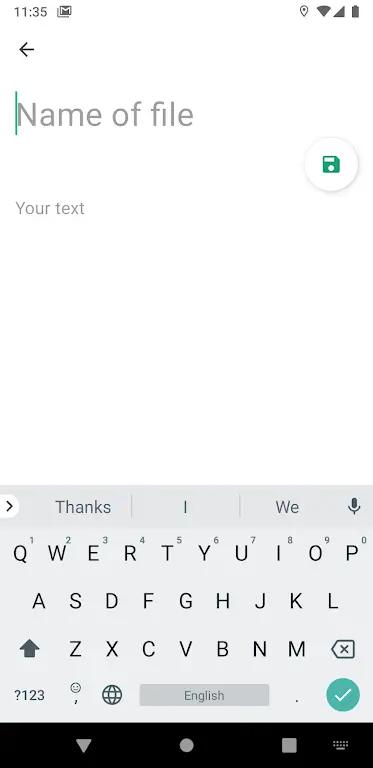 txtpad+ — Create txt files screenshot 3