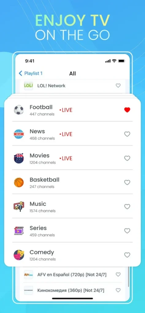 IPTV Smart Player screenshot 3