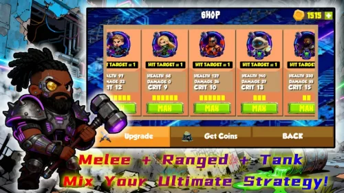 Cyber Rush: Neon Tower Wars screenshot 3