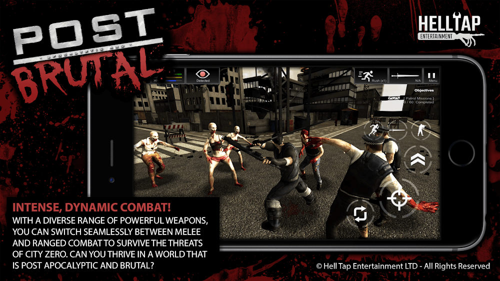 Post Brutal: Zombie Action RPG screenshot 3