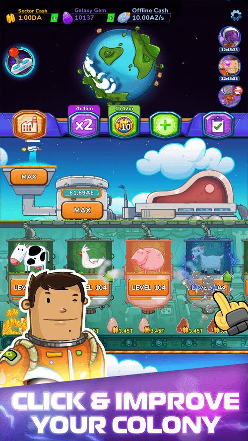 Endless Colonies: Idle Tycoon screenshot 3