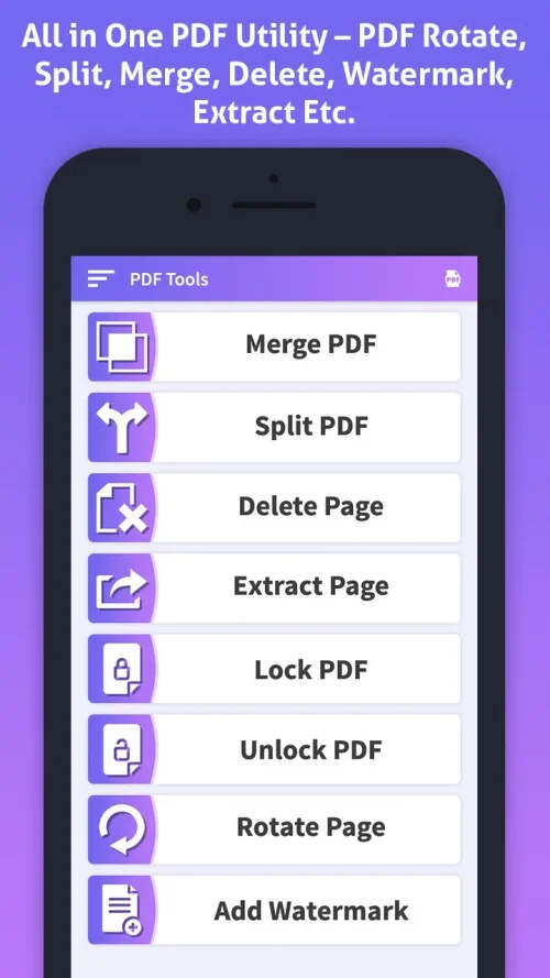 PDF Utility – Merge, Split PDF screenshot 3
