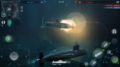 WORLD of SUBMARINES: Navy PvP screenshot 3