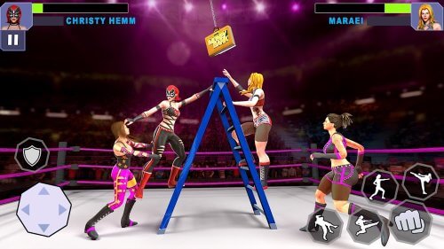 Bad Girls Wrestling Game screenshot 3