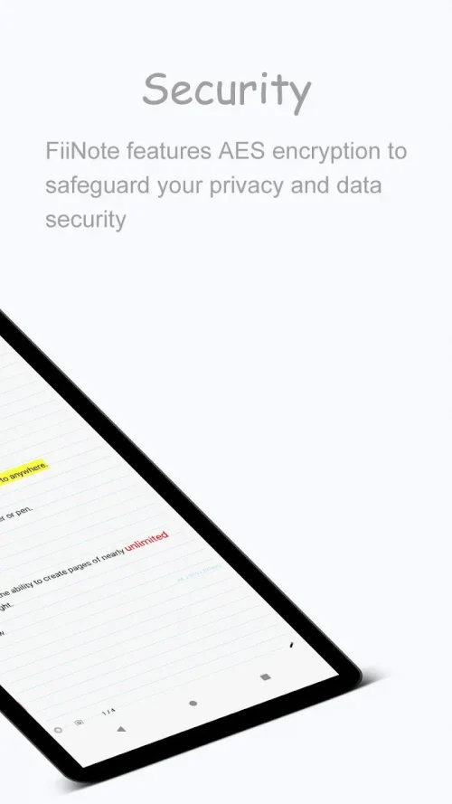 FiiNote, note everything screenshot 3