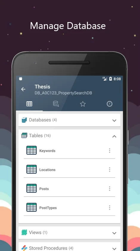 RemoDB SQL Client MySQL, MsSQL screenshot 3