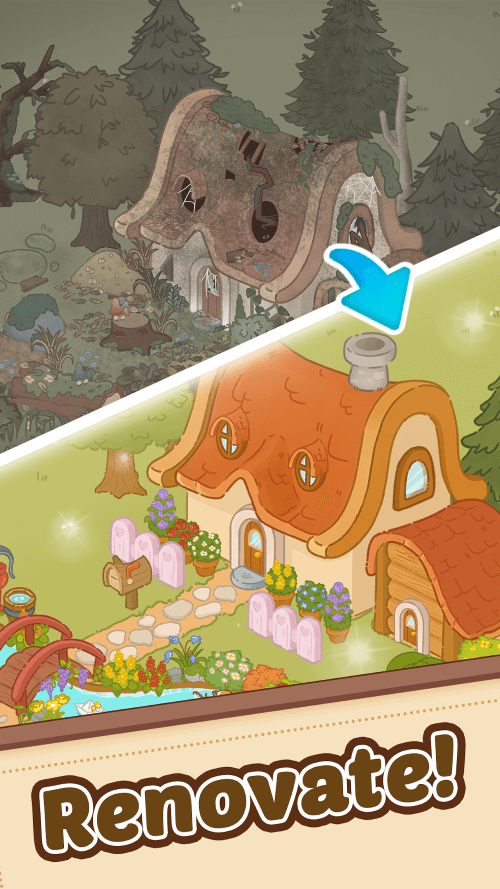 Merge Cartoon : Renovate Town screenshot 3