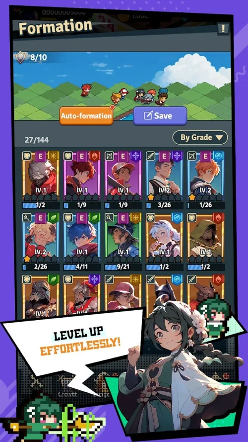 Rumble Squad: Idle Pixel RPG screenshot 3