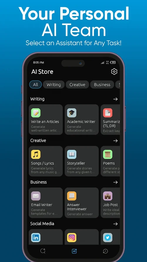 Deep AI: Chatbot & Art Creator screenshot 3