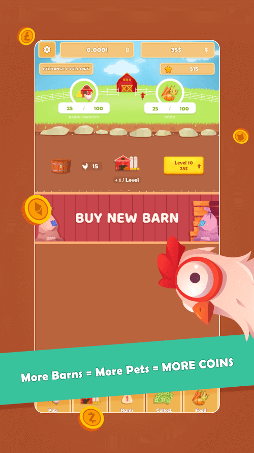 Farm Pet Idle Crypto screenshot 3