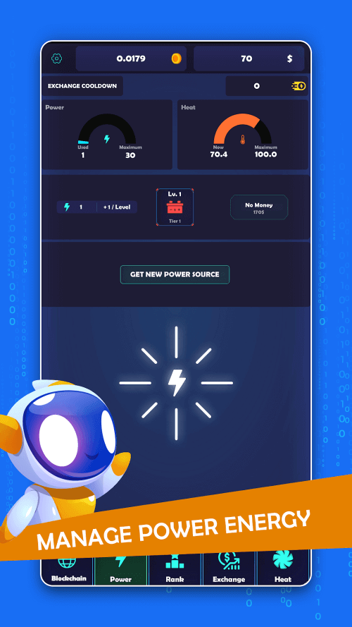 Hacker Miner Idle Clicker screenshot 3