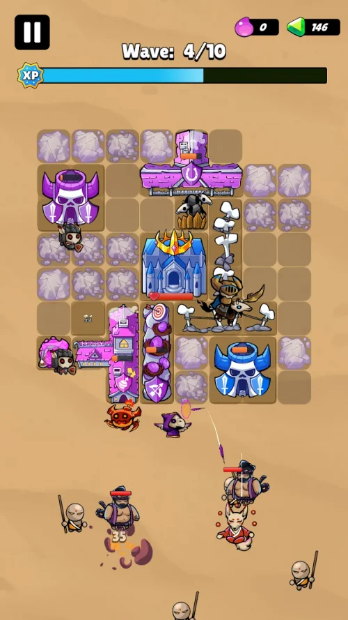 Hell Merge TD screenshot 3
