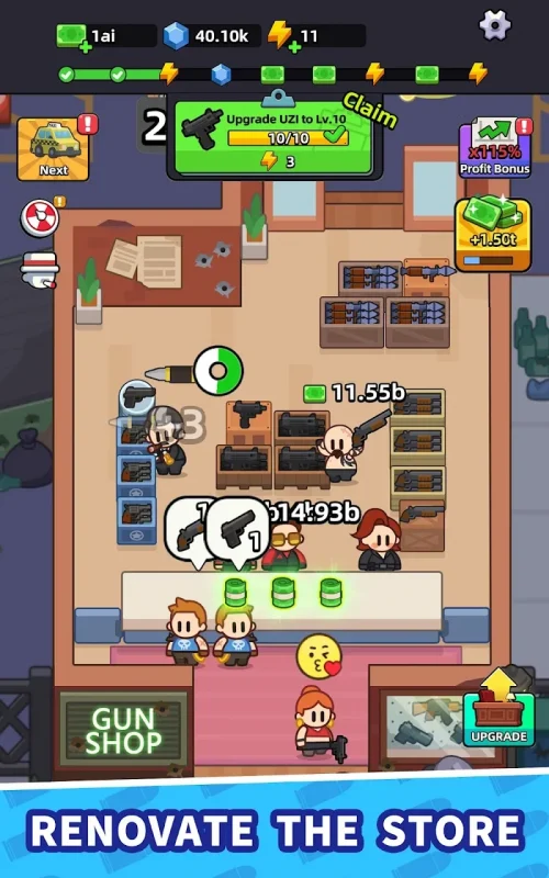 Mafia Shop Tycoon: idle game screenshot 3