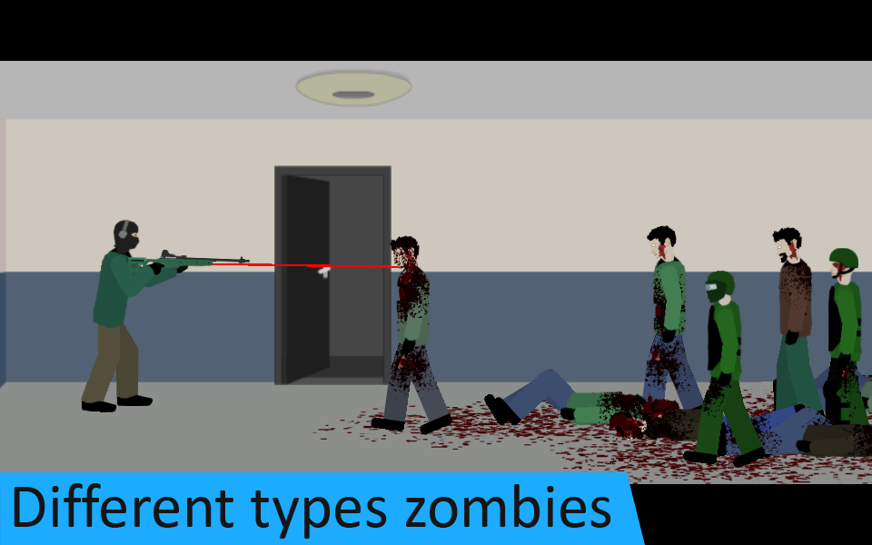 Flat Zombies: Defense & Cleanup screenshot 3