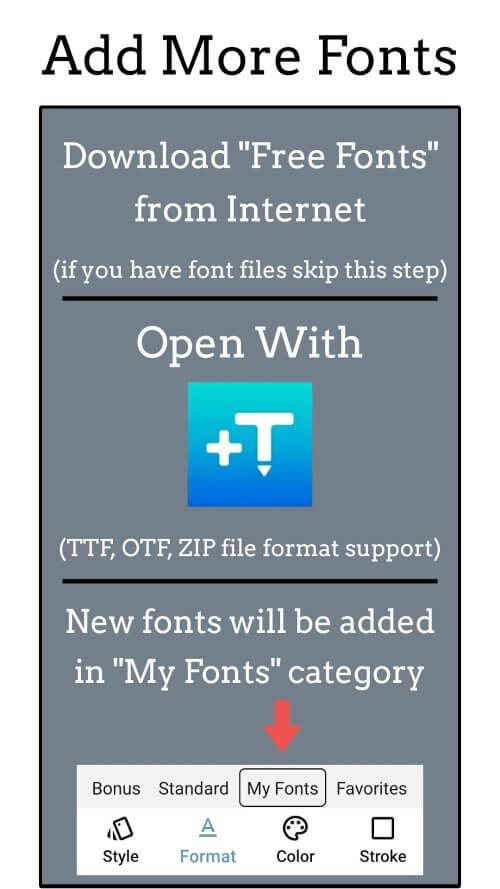 Add Text: Text on Photo Editor screenshot 3