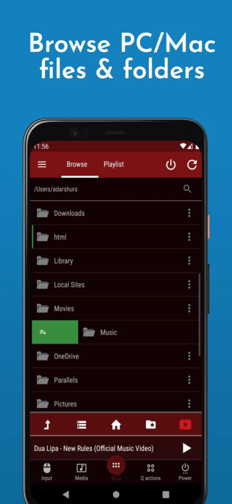 VLC Mobile Remote screenshot 3