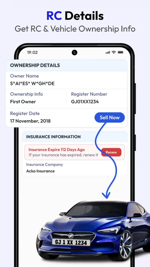 RTO Vehicle Information (VahanX) screenshot 3