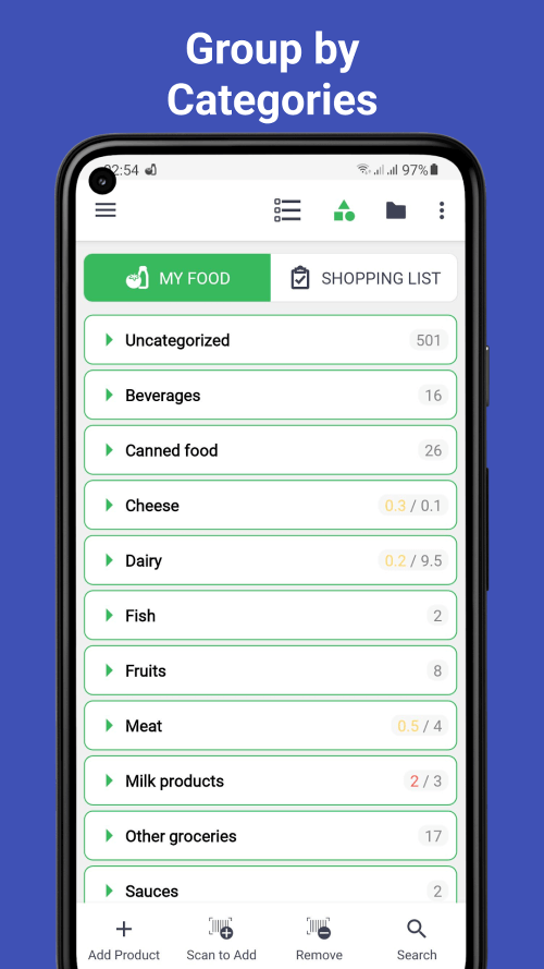 Food List Tracking & Shopping screenshot 3