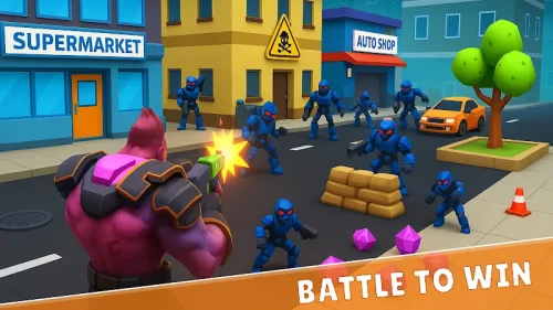 Battle Brawl: Mad Heroes 3D screenshot 3