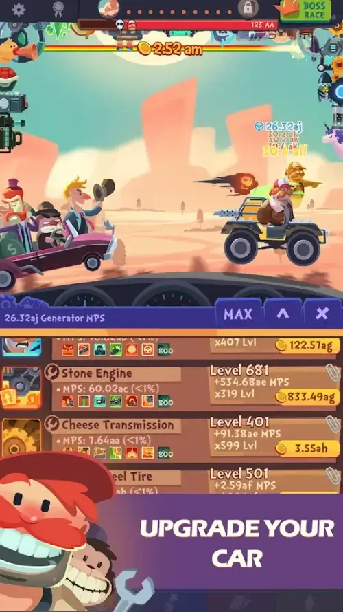 Clicker Racing screenshot 3