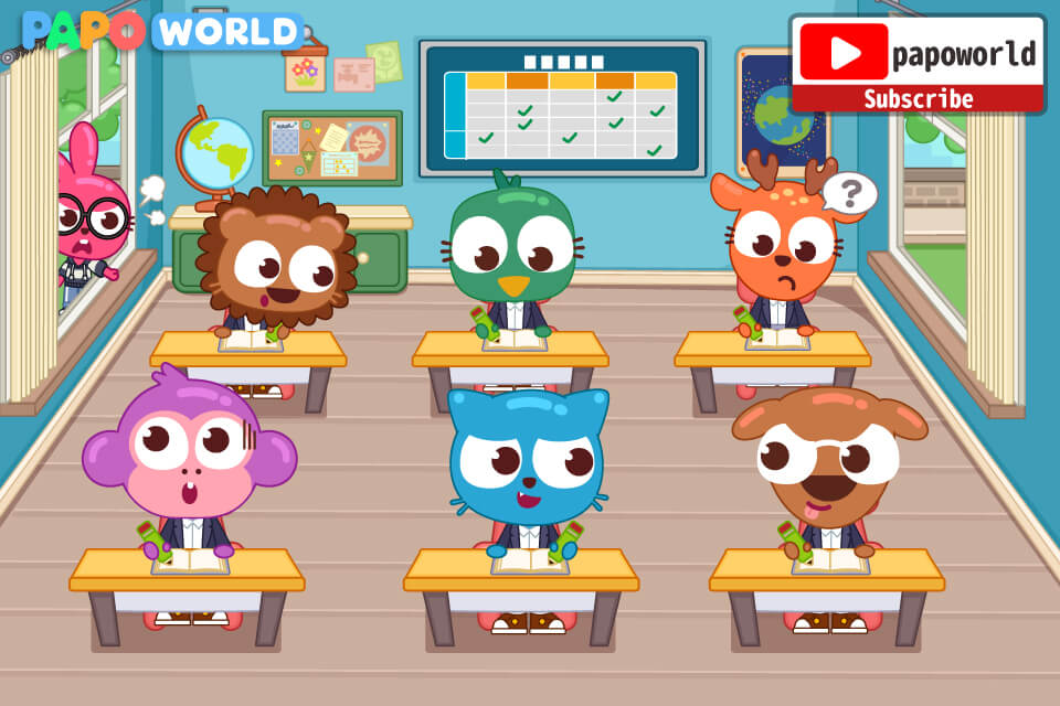 Papo Town School Life screenshot 3