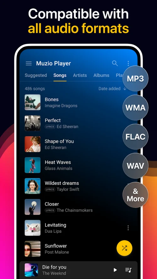 Muzio Player screenshot 3